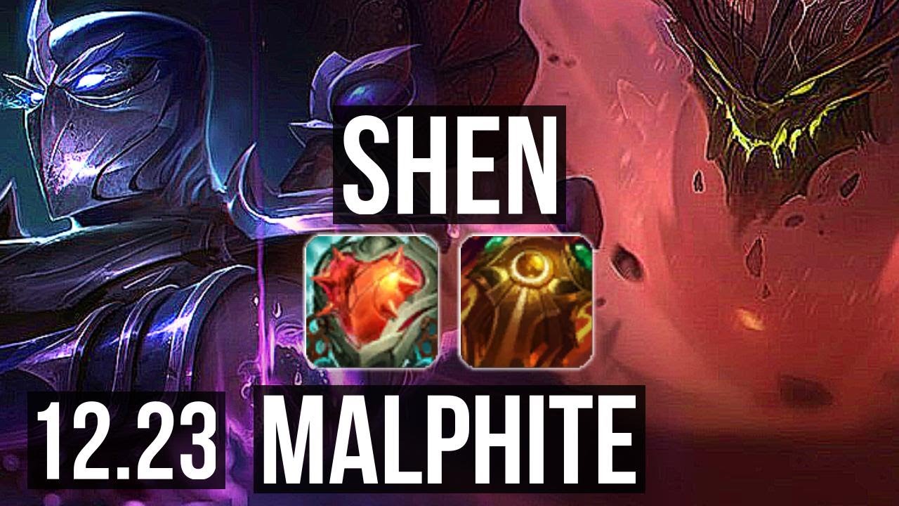 SHEN vs MALPHITE (TOP) | 3/1/15, 600+ games | EUW Master | 12.23