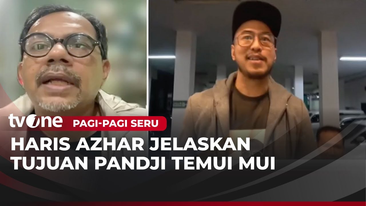 Penjelasan Haris Azhar Soal Isi Pertemuan Pandji Pragiwaksono dengan MUI | Pagi-Pagi Seru tvOne