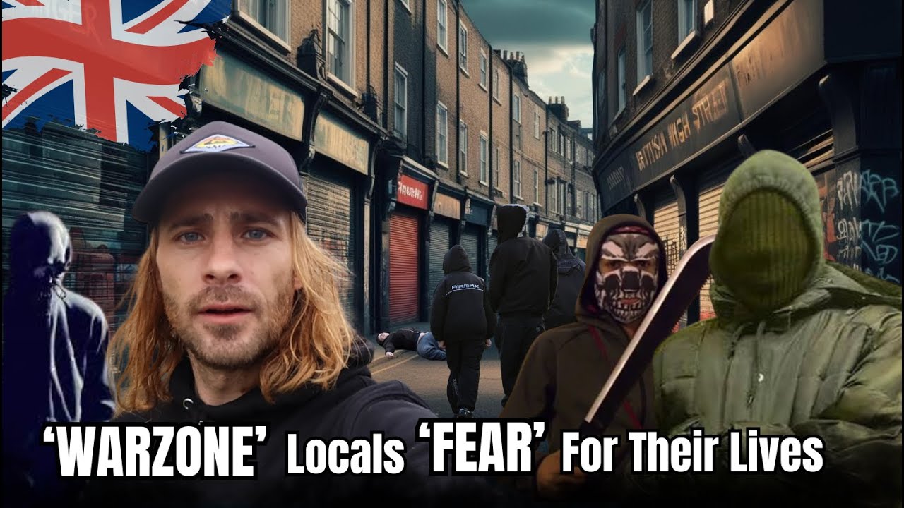 UK Town 'Under Siege' Feral Machete Gangs Run Riot