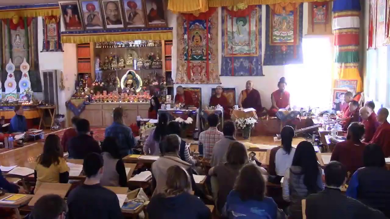 H.E. Garchen Rinpoche Long Life Practice 9am -5pm and 6:30 -8pm