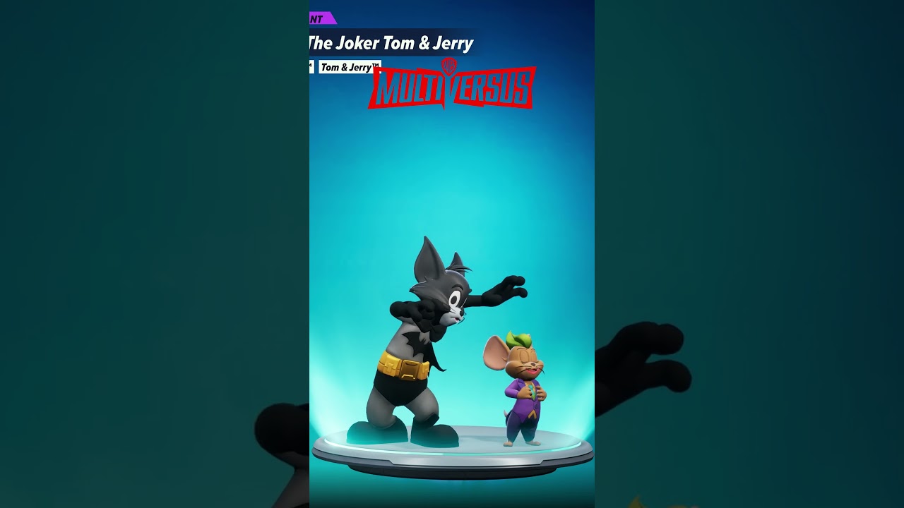Batman & The Joker Tom and Jerry - Unique - Multiversus Taunt #multiversus