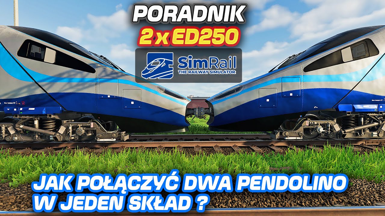 🆕 | SimRail - | #PORADNIK - JAK POŁĄCZYĆ 2 PENDOLINO W JEDEN SKŁAD ? | 🆕