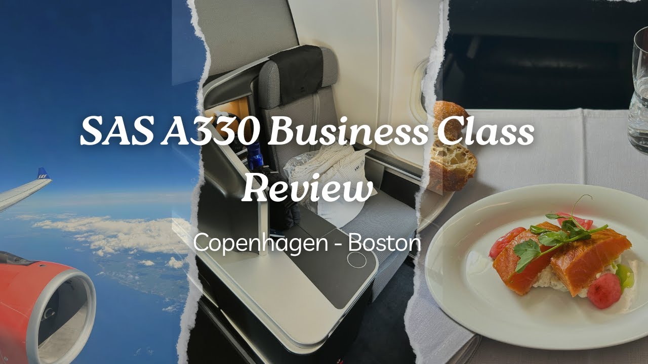 SAS Business Class Review | A330 Copenhagen to Boston Flight Experience