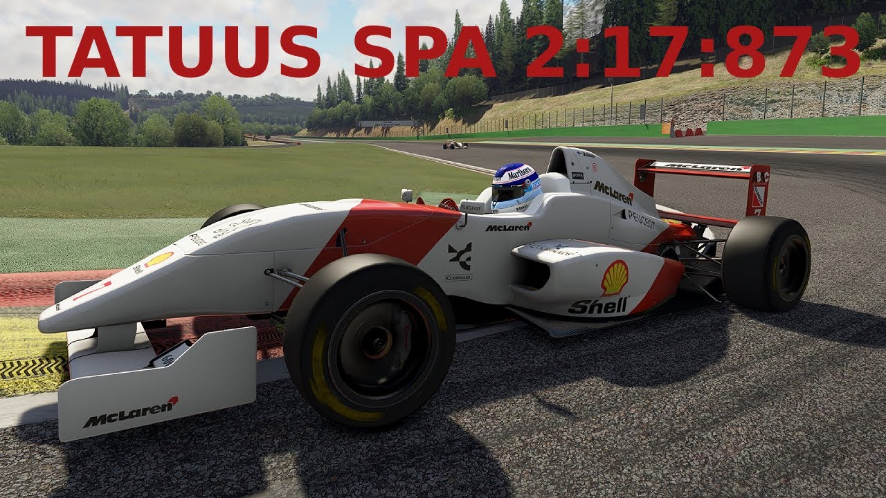 Assetto Corsa | Tatuus FA01 | SPA 2:17:873 WORLD RECORD