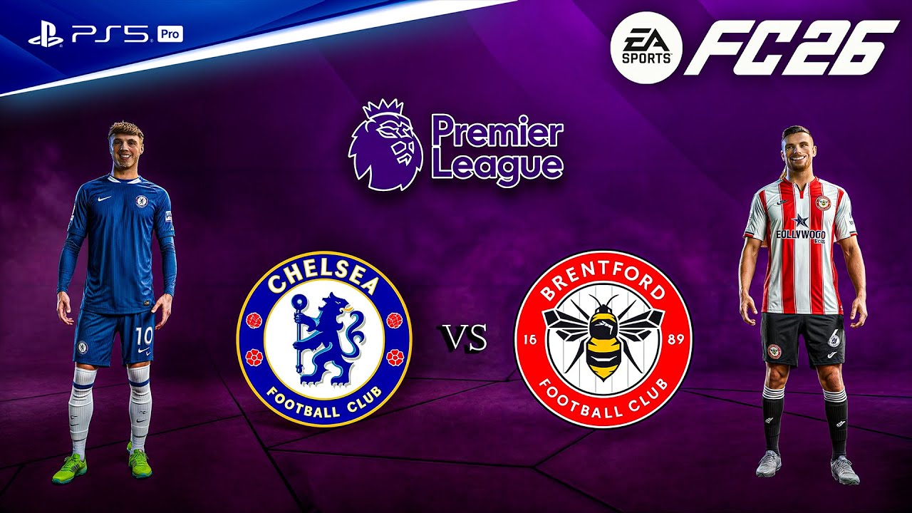 FC 26 - Chelsea vs. Brentford - Premier League 25/26 Full Match | PS5™ Pro [4K60]