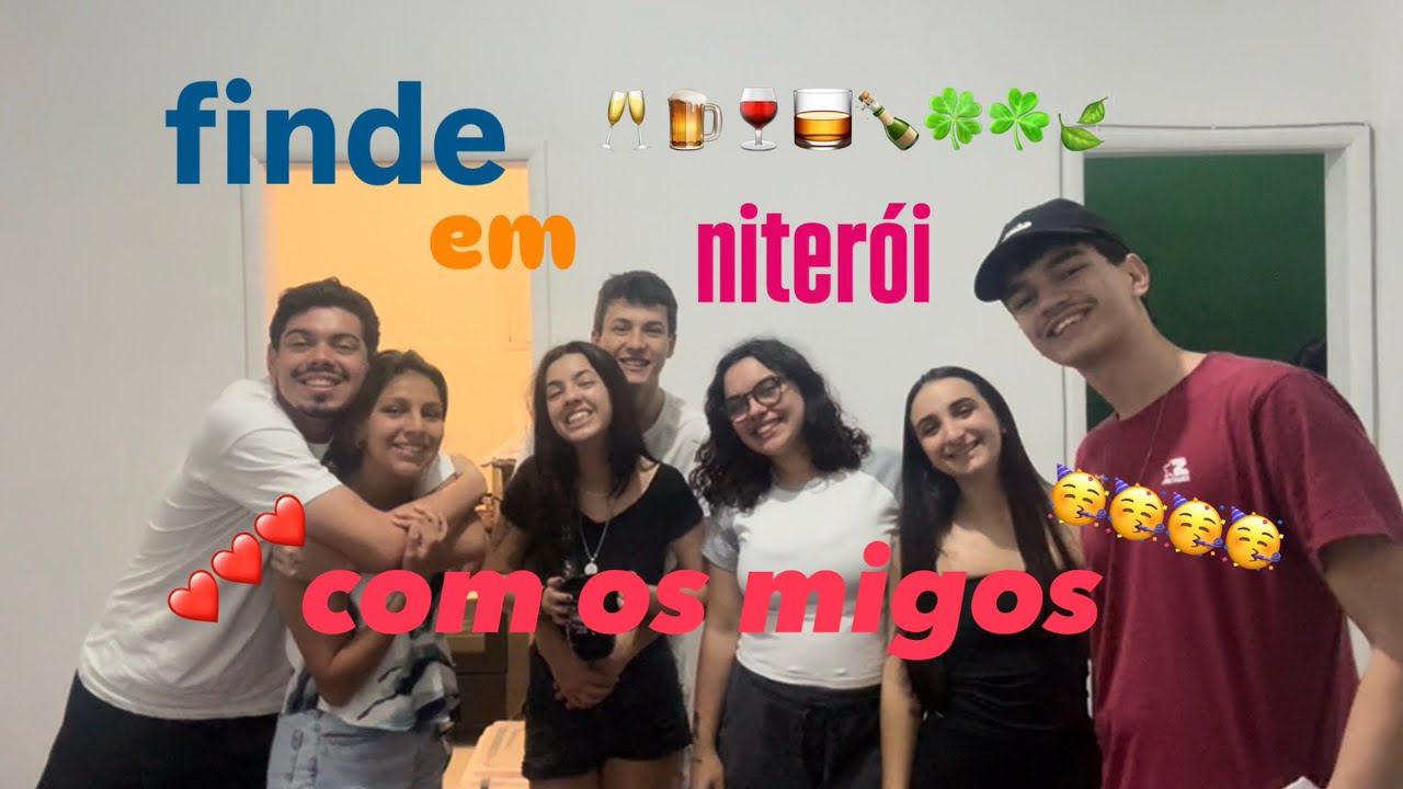 vlog 7 jovens em niterói muita diversão vem com a gente