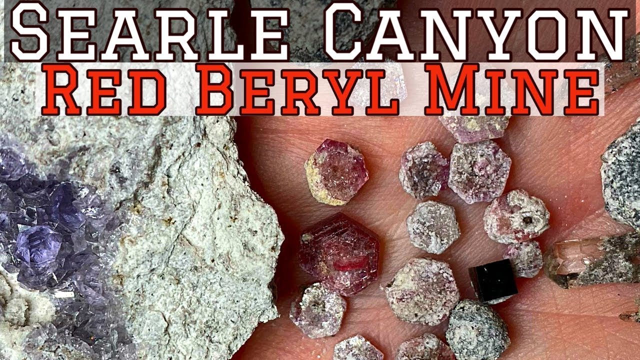 Rockhounding the Searle Canyon Red Beryl Mine, Thomas Range Utah