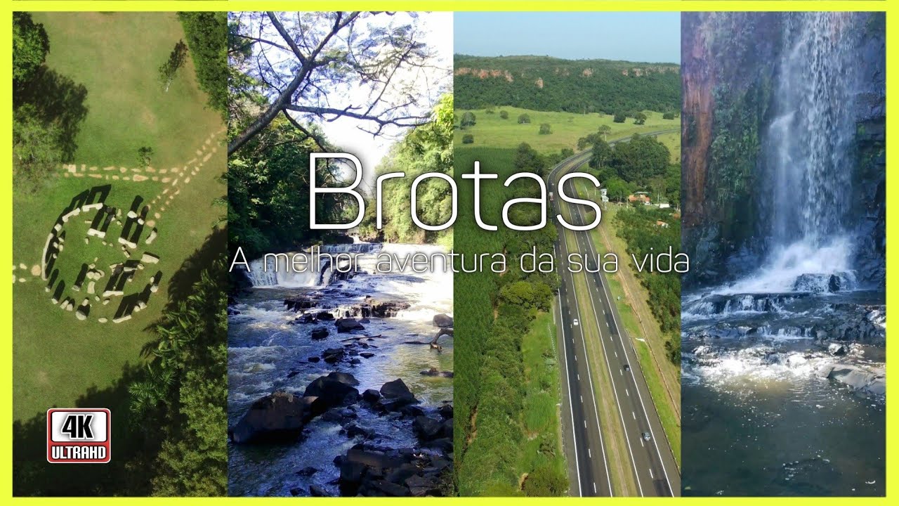 Cidade de Brotas SP - Aventura e Ecoturismo (4k)