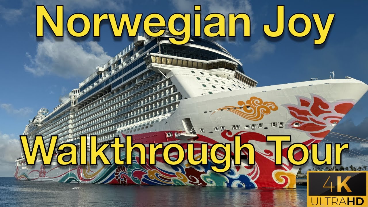 Norwegian Joy Walkthrough Tour (4K)