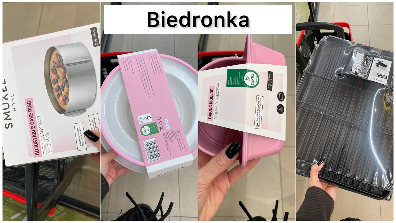 BIEDRONKA BLACHY FORMY AKCESORIA DO PIECZENIA NOWA GAZETKA 