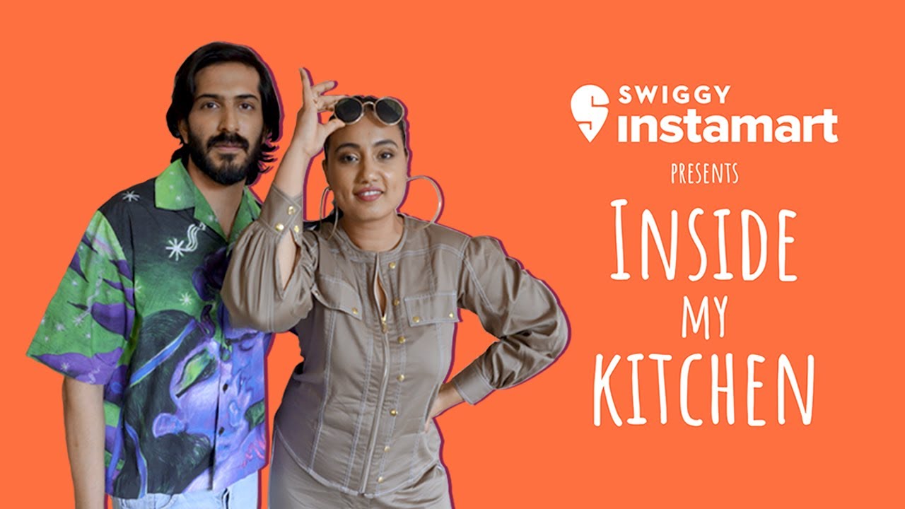 A peek into Harshvardhan Kapoor’s Kitchen & Sneakers 👀 | Swiggy Instamart Inside My kitchen
