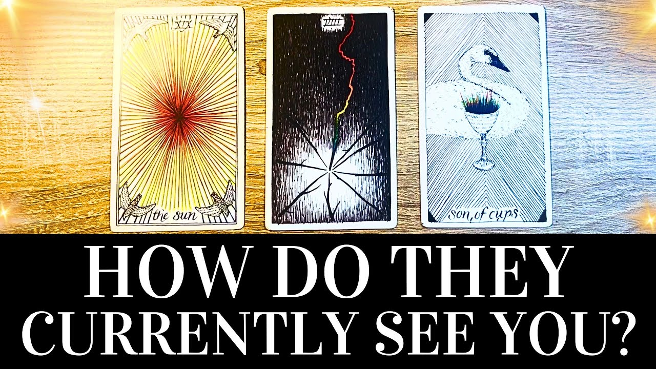 PICK A CARD 👀❤️ HOW DO THEY CURRENTLY SEE YOU? 🔮 WHAT THEY TRULY THINK OF YOU? ❤️ 👀 Tarot Reading 🔮