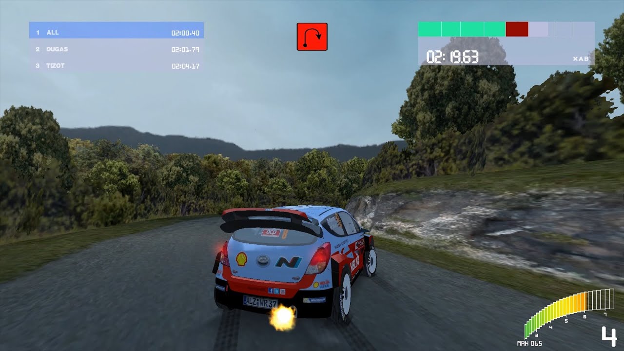 Quality model Hyundai I20 WRC 2015 for Colin McRae Rally 2.0