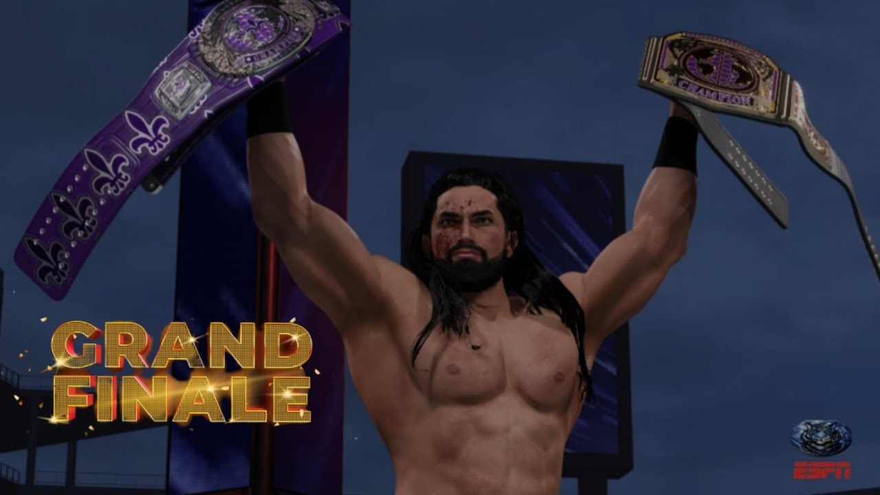 Trevor Watson Cashes In Saints Arrival Championship & Steals Universal Championship! #wwe2k25 #wwe 