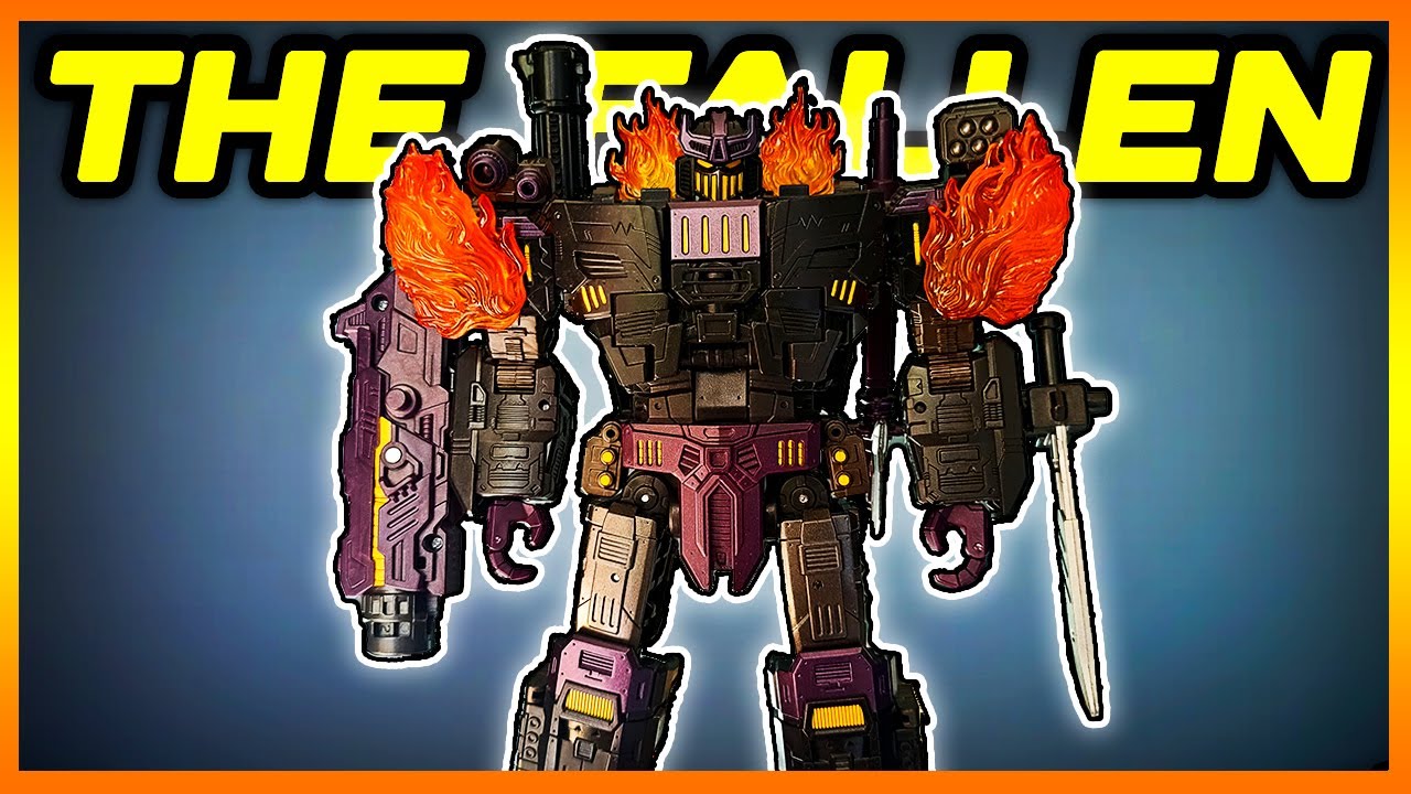 Esto sí es un Leader 💪​😎​ The Fallen (Megatronus Prime) de AOTP