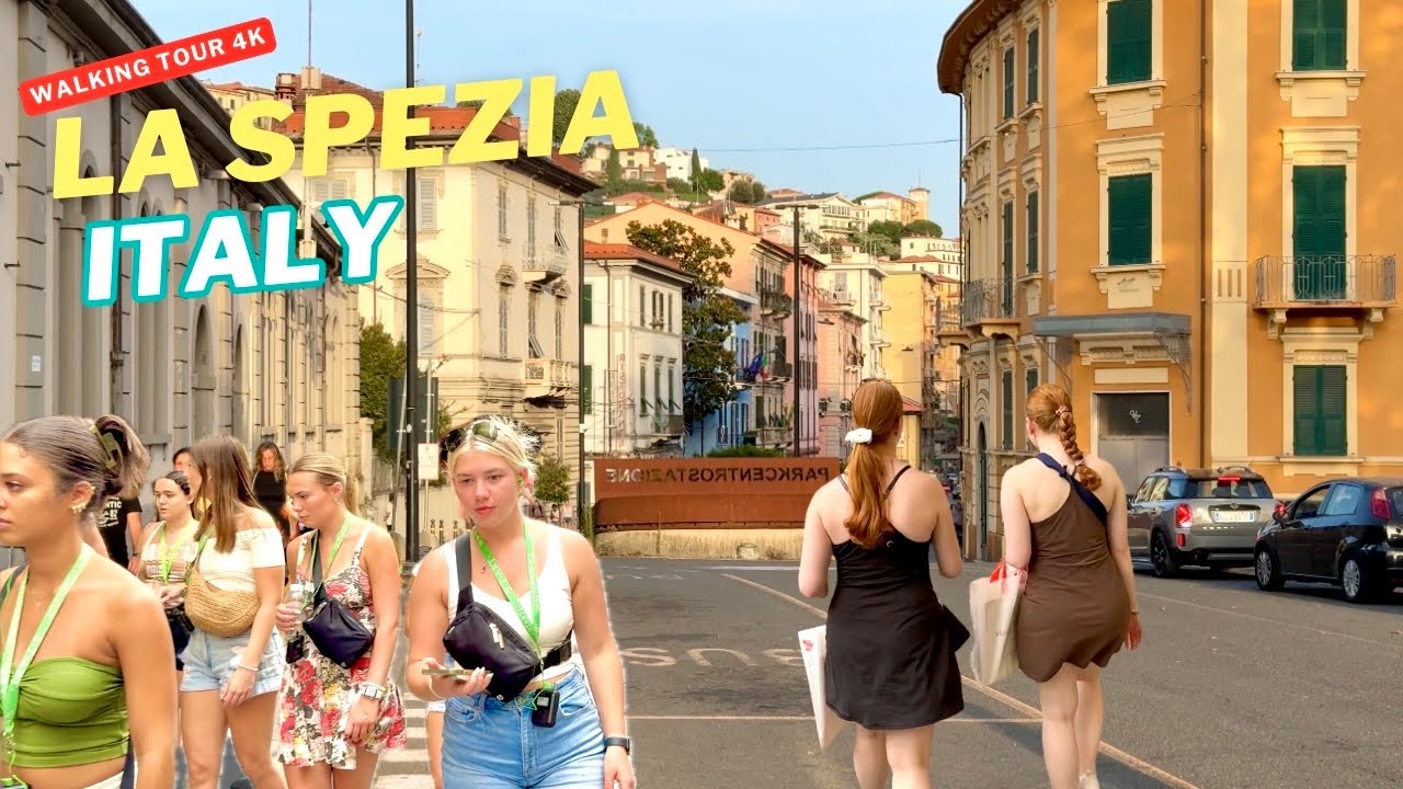 La Spezia, Italy Walking Tour | Stunning Waterfront, Historic Streets & Local Life