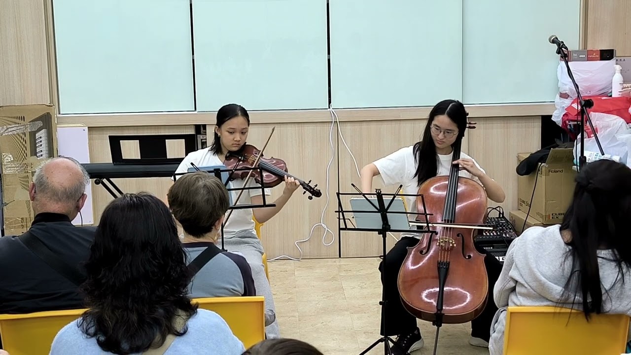 海闊天空  &  不再猶豫 (小提琴 大提琴 二重奏 Violin and Cello duet cover)