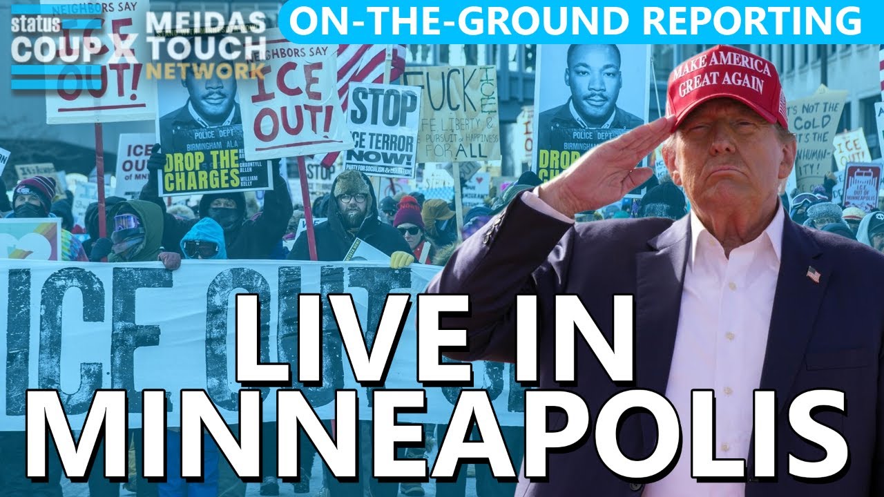 LIVE STOP Trump's ICE TERROR General Strike March LIVE From Minneapolis