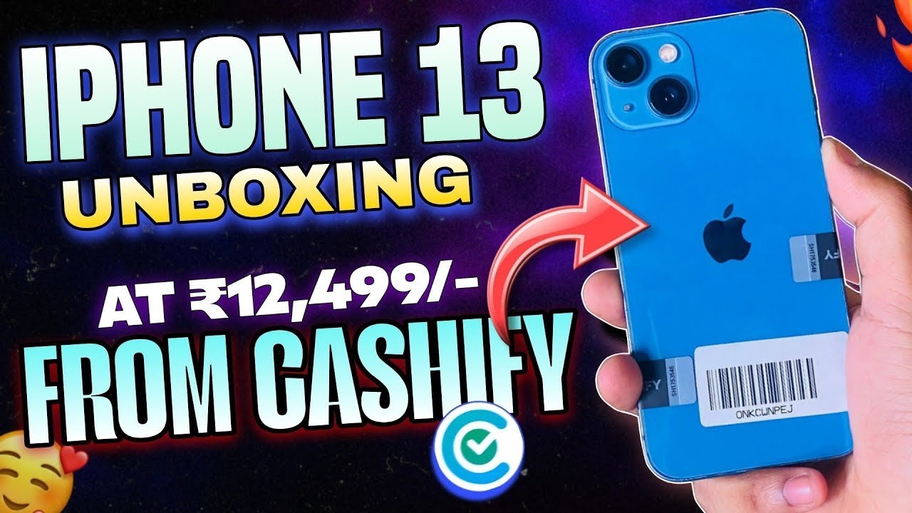 IPhone 13 Unboxing From Cashify Supersale 😍