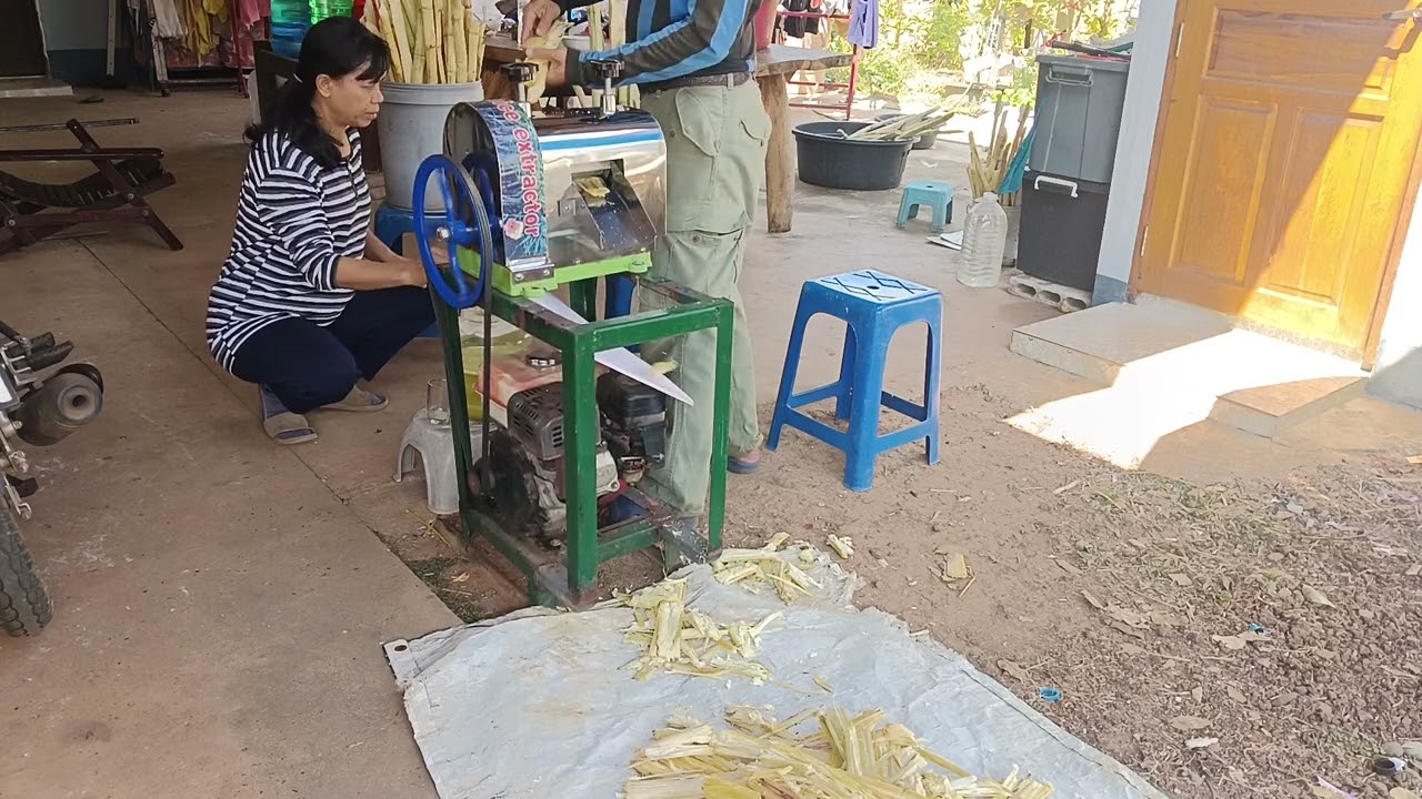 #เครื่องคั้นน้ำอ้อย #อ้อยคั้นน้ำ #สุพรรณบุรี50
