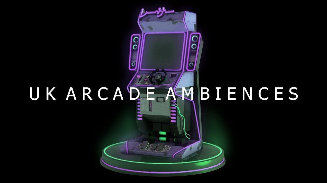 Ambiences - UK Seaside Arcade  -  Relaxing Sound - Coin Machines and Arcade Cabinets.