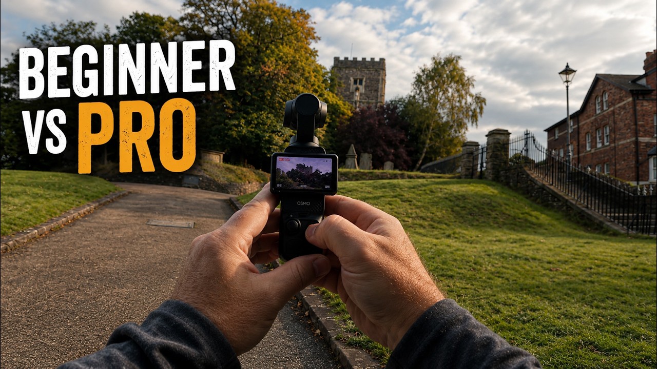 “Cinematic Pocket 3 Filming: My Behind-the-Scenes Setup & Secrets