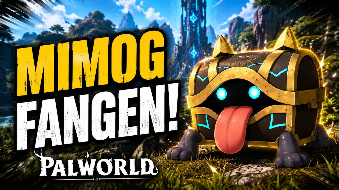 Palworld Mimog fangen und finden (schnell & einfach)