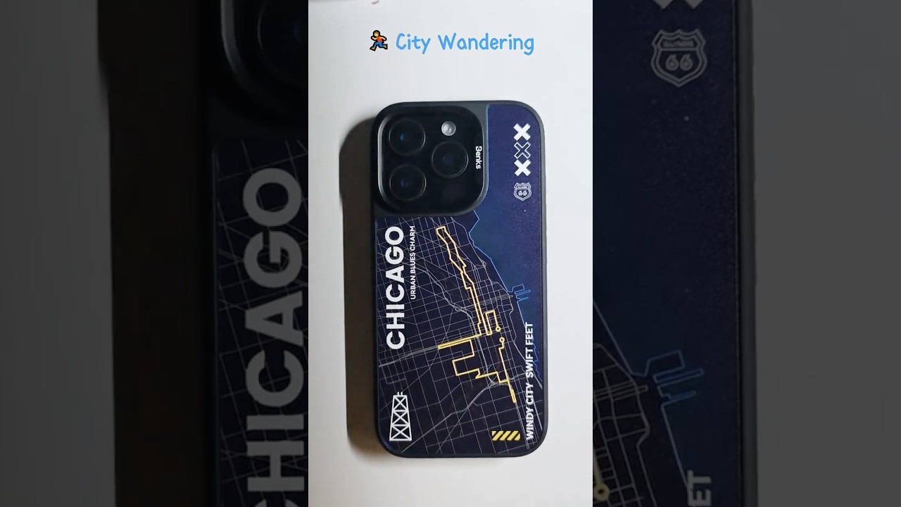 🏃 City Roaming: Exploring Urban Vibes with Style and Innovation #phonecase #city #iphone
