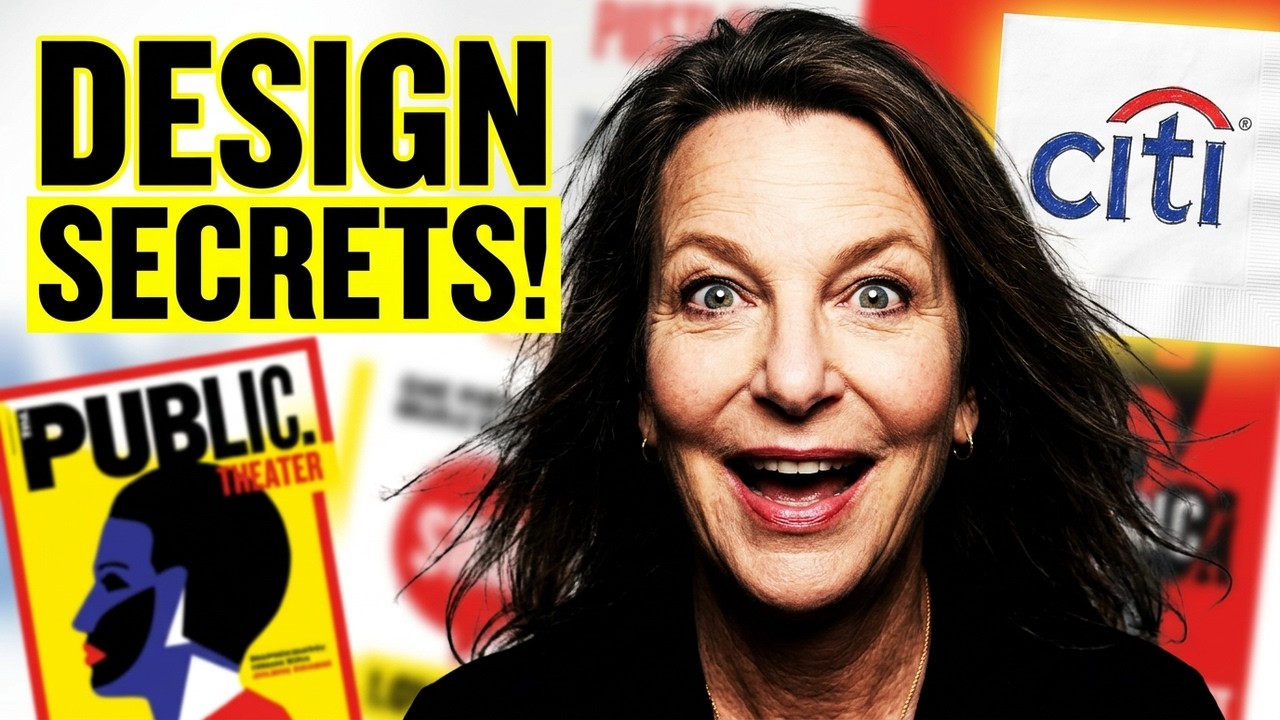 Is Paula Scher the MOST Overlooked Innovator of Our Time?