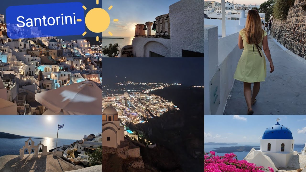 Places to Visit in Santorini.  2022.08