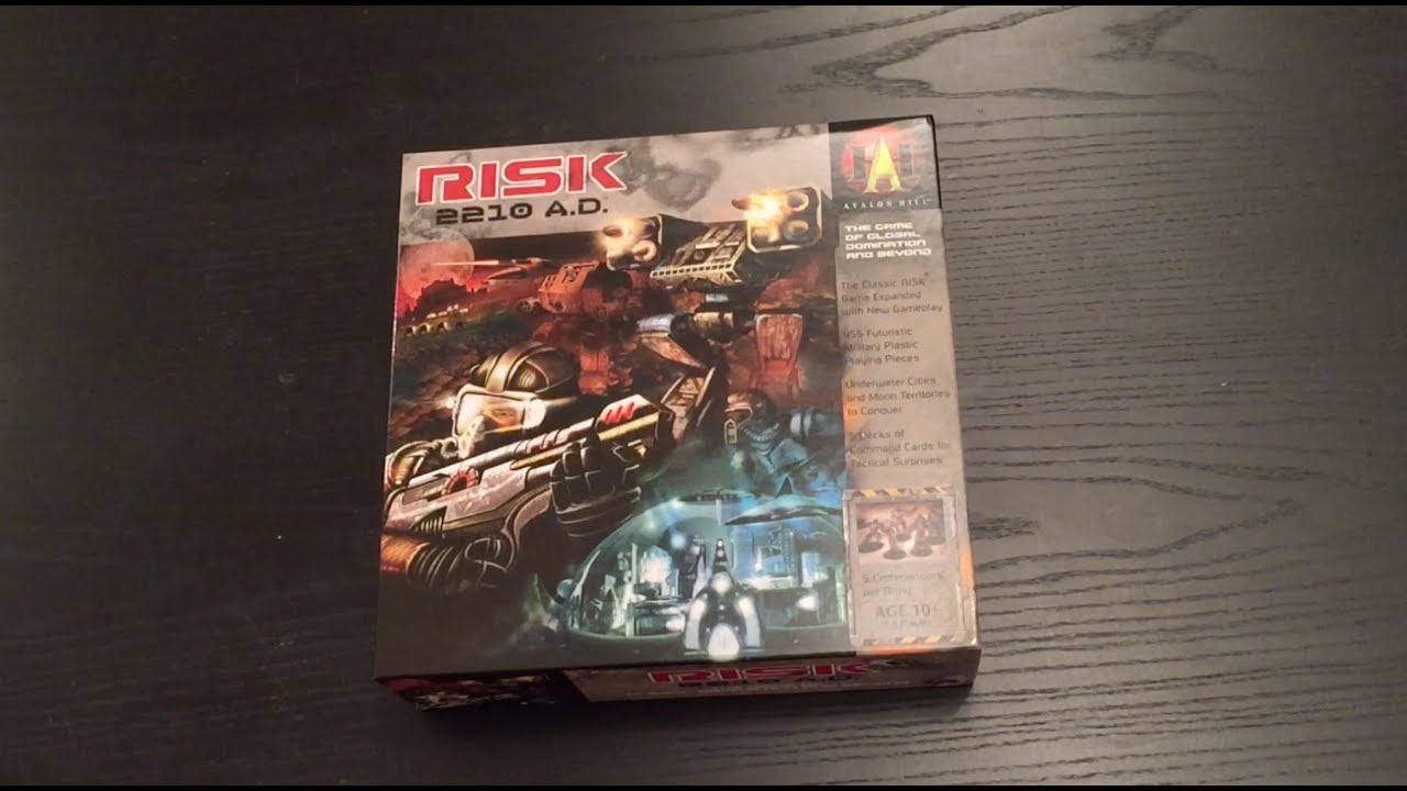 Unboxing: Risk 2210 AD Board Game