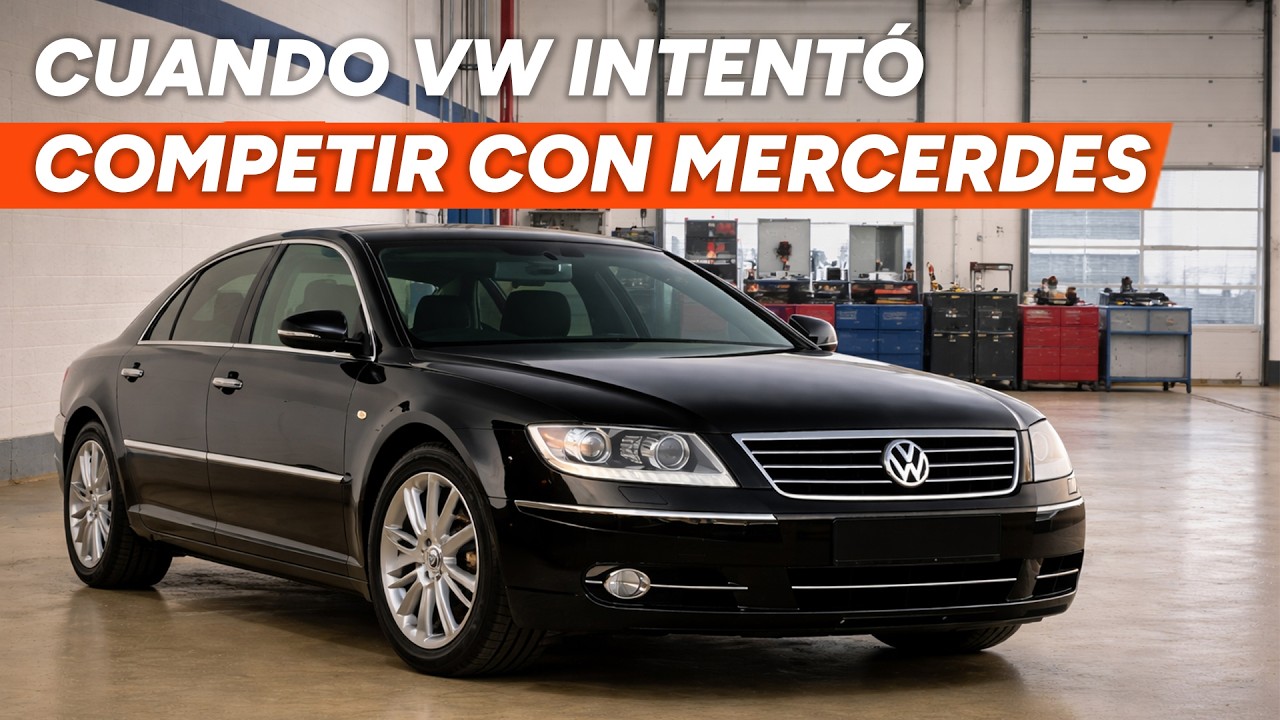 Cuando VW intentó competir con Mercedes 🤯