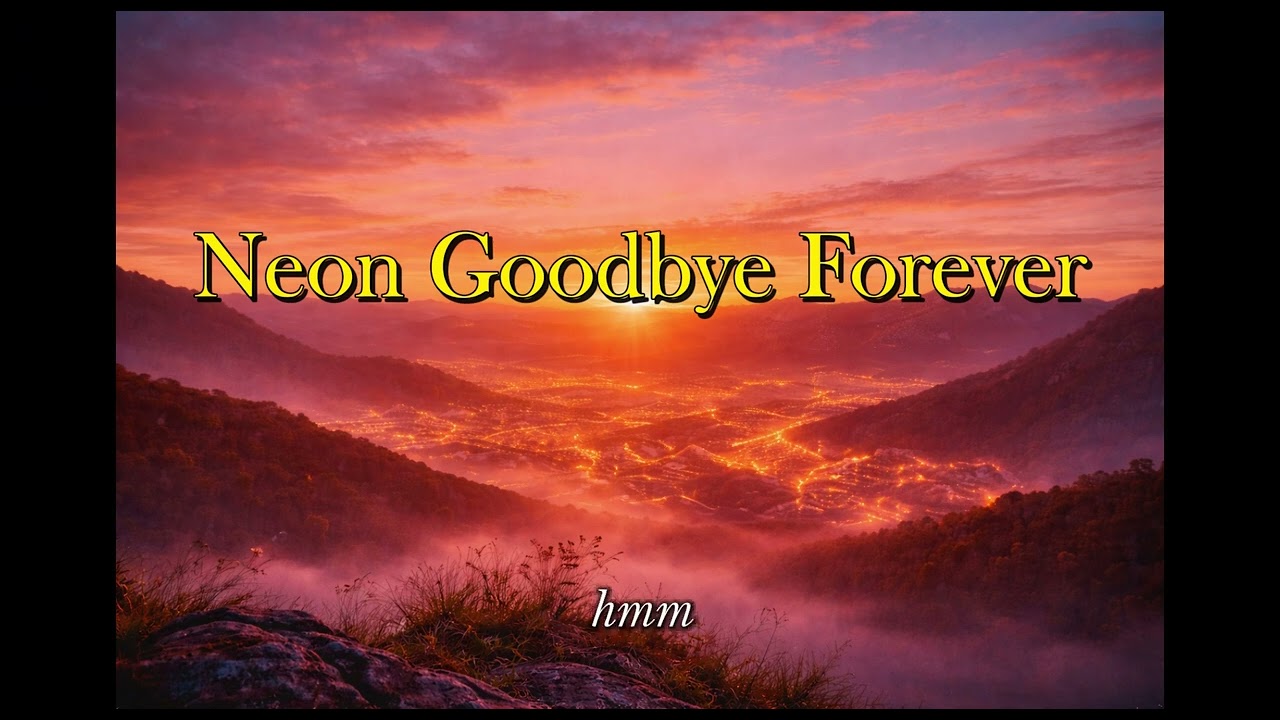 Neon Goodbye Forever
