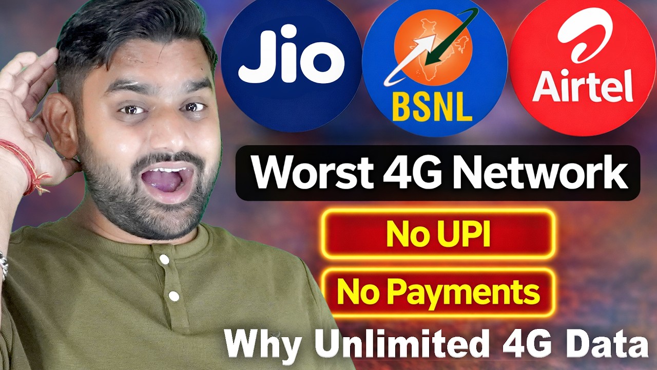 Worst Network in 2026? | Jio vs Airtel vs Vi Speed Test & Real Experience in Village of 5G Network |