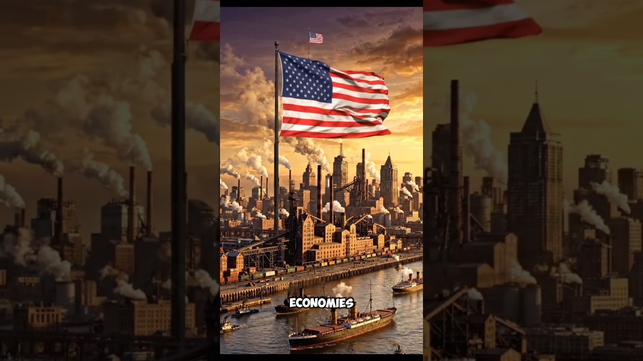 Как экономика США пережила взрывной рост после Гражданской войны #американскаягражданскаявойна #и...