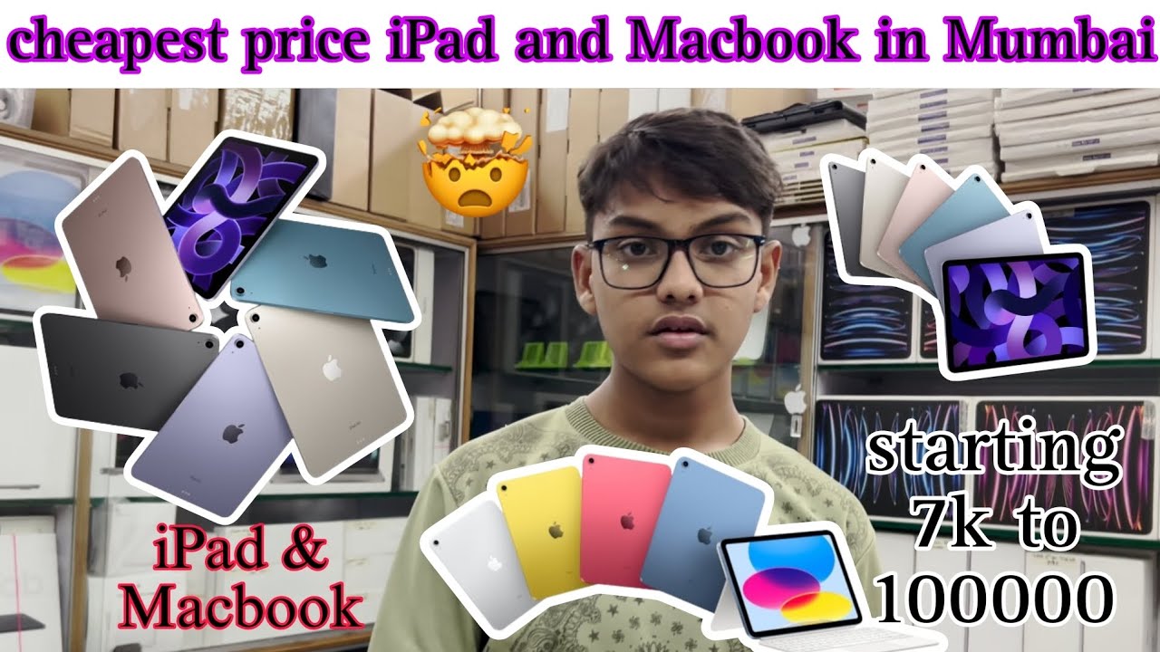 cheapest price ipad and macbook in mumbai😱|Rupees_Vlogs