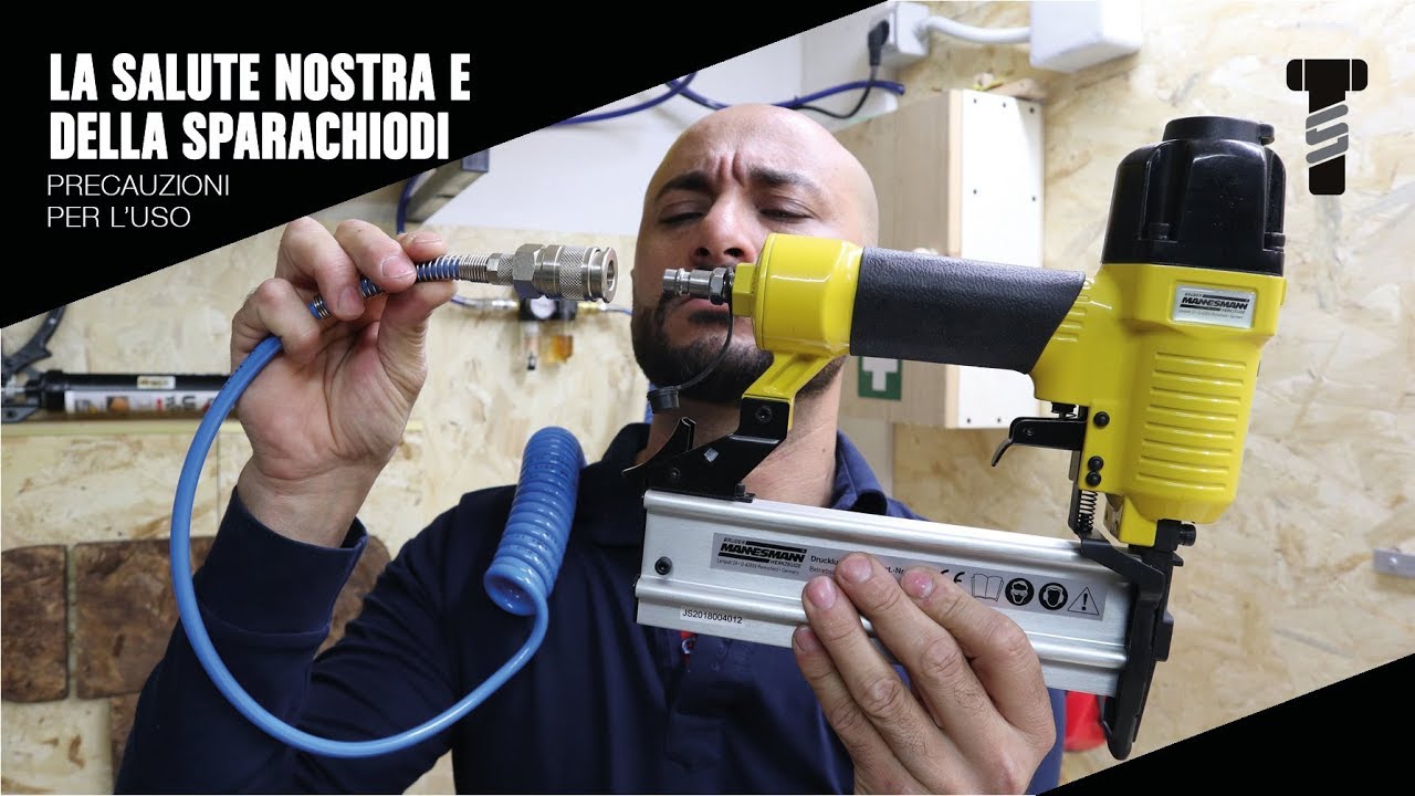 La salute nostra e della sparachiodi - Precauzioni per l'uso