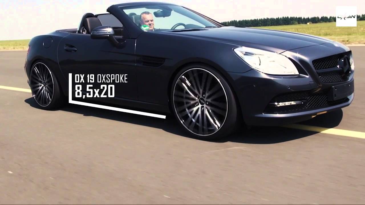 Oxigin Wheels on MERCEDES SLK - OX19 Oxspoke