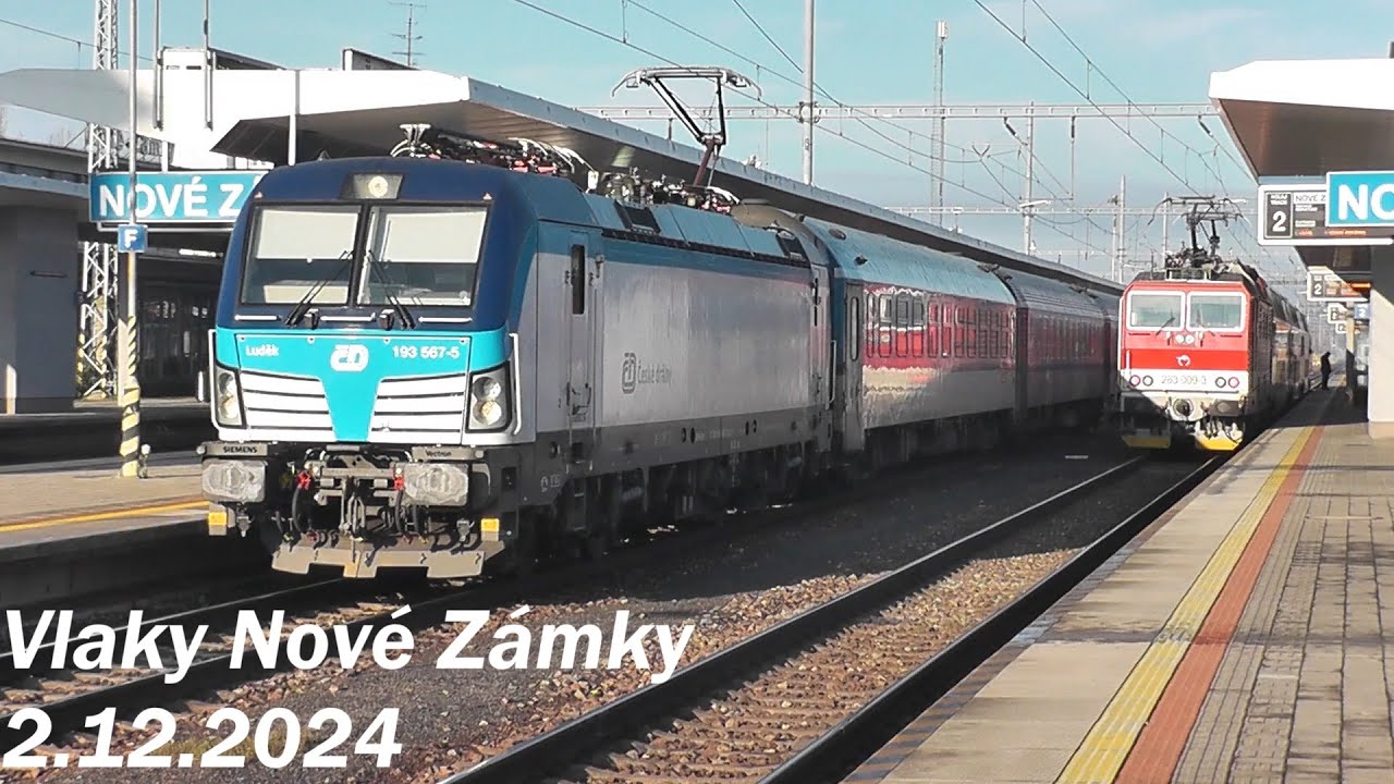 Vlaky Nové Zámky / 2.12.2024
