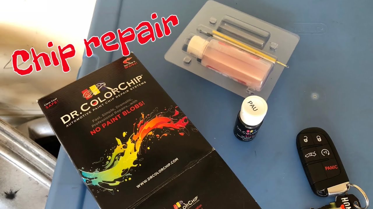 Dr. Color Chip спас мой Charger Scatpack 2018 года выпуска. (Ремонт сколов). ✔️