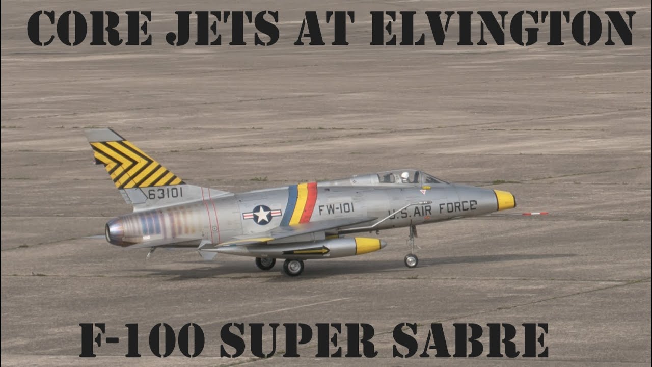 f100 Super Saber superb model flown by Andy Heatherington