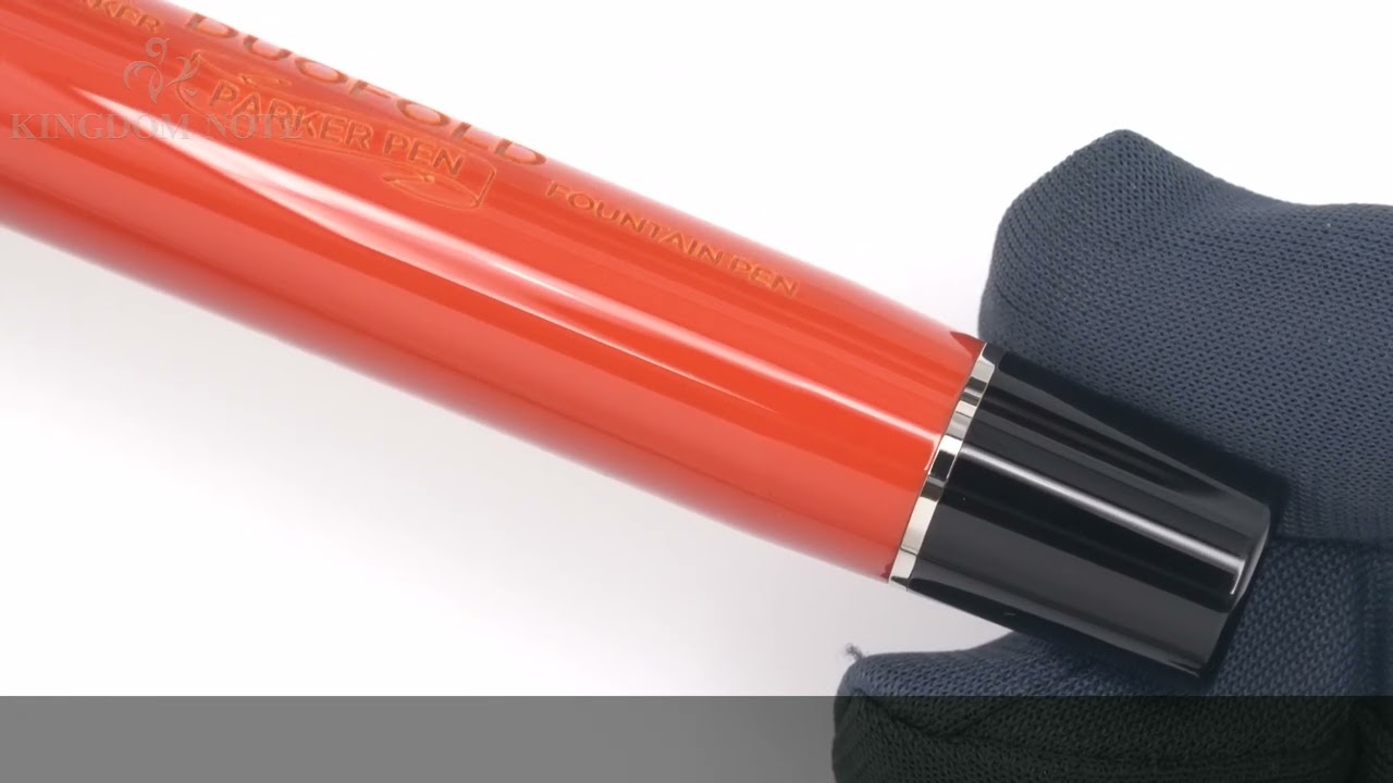 PARKER パーカー 万年筆 デュオフォールド クラシック ビッグレッドCT センテニアル F