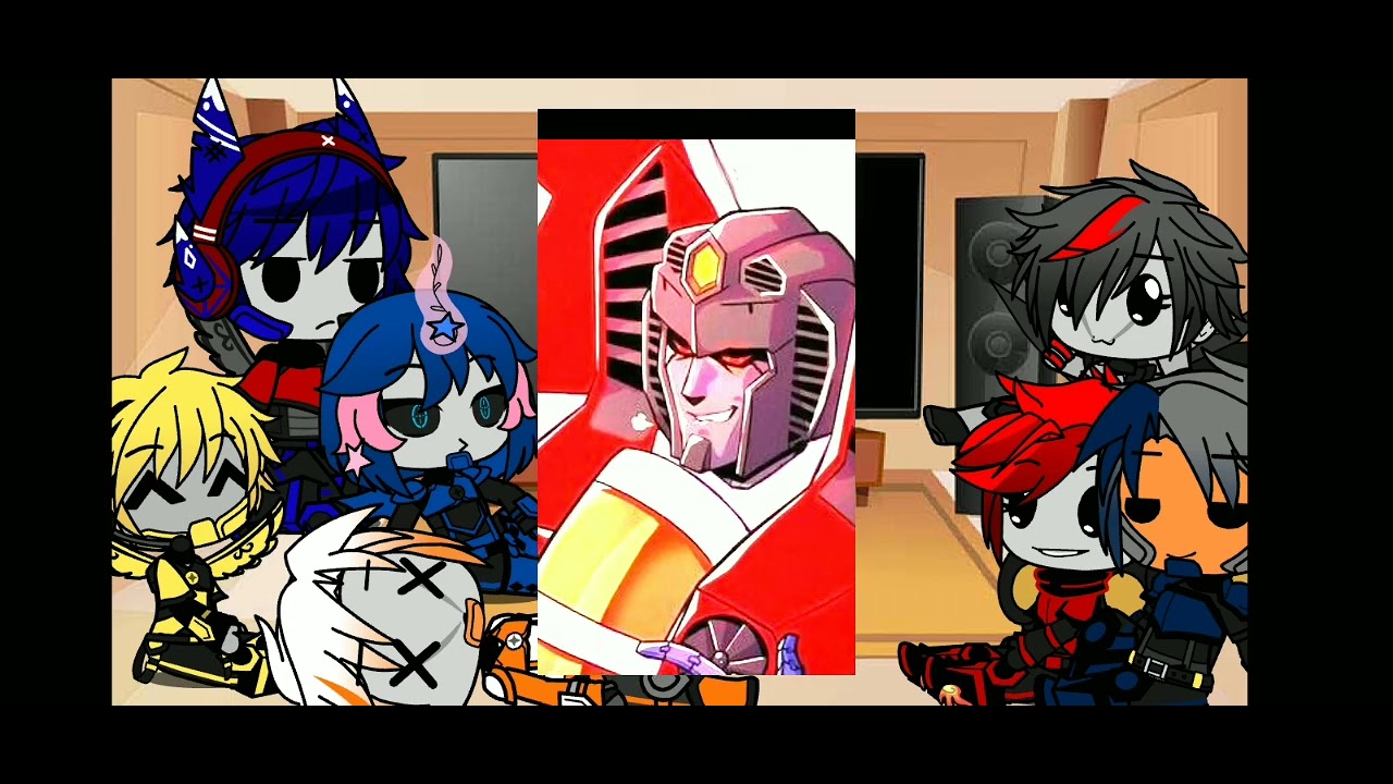 ☆~the cast of TFP react to videos (mostly of starscream) ~☆
