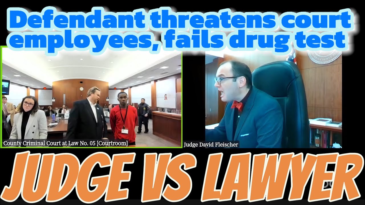 Threatening court employees!? And a failed drug test! || InTheCourtroom ITC