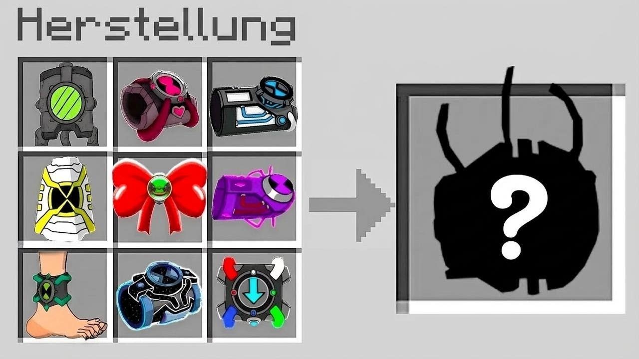 Ich höre erst auf, wenn ich das verbotene Omnitrix aus Ben 10 nachgebaut habe!