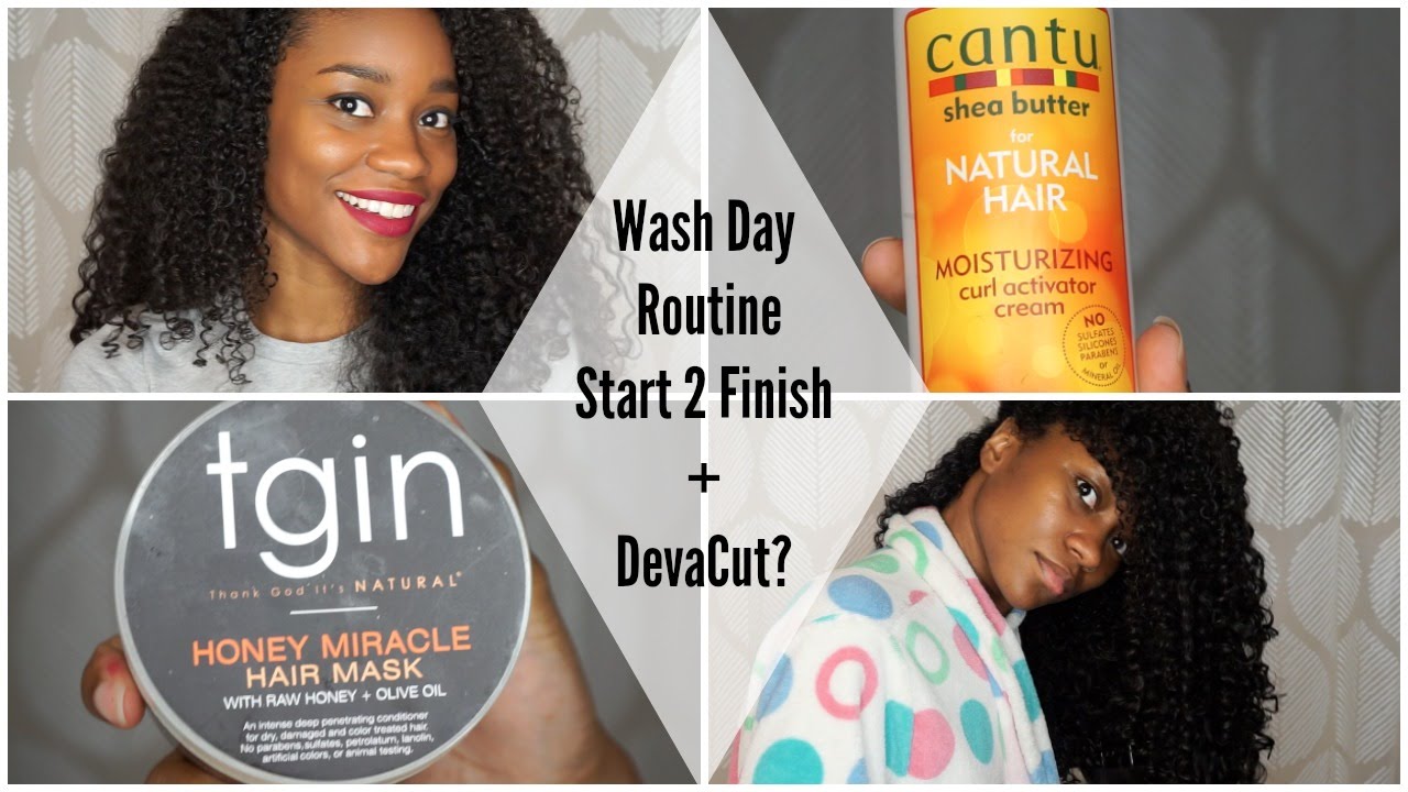 Wash Day Routine Start To Finish + DevaCut?