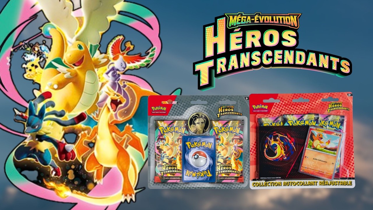 HEROS STRESSANTS ~ OUVERTURE DE BOOSTER POKEMON ME2.5 HEROS TRANSCENDANT