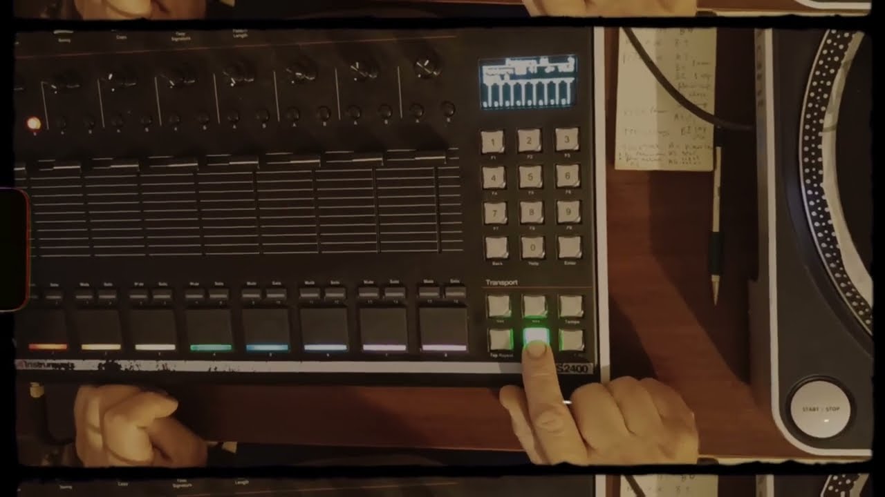 Isla S2400 classic beatmaking video part.8.