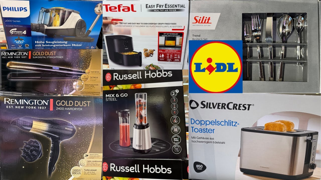 LIDL MIDDLE AISLE «КУХОННЫЕ ПРИНАДЛЕЖНОСТИ/КУХОННАЯ ТЕХНИКА И МНОГОЕ ДРУГОЕ...»