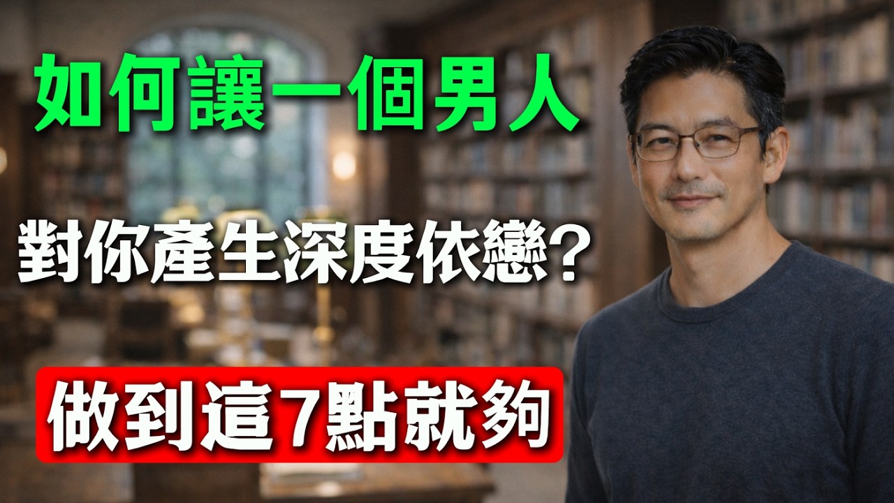 如何讓一個男人，對你產生深度依戀？做到這7點就夠了！